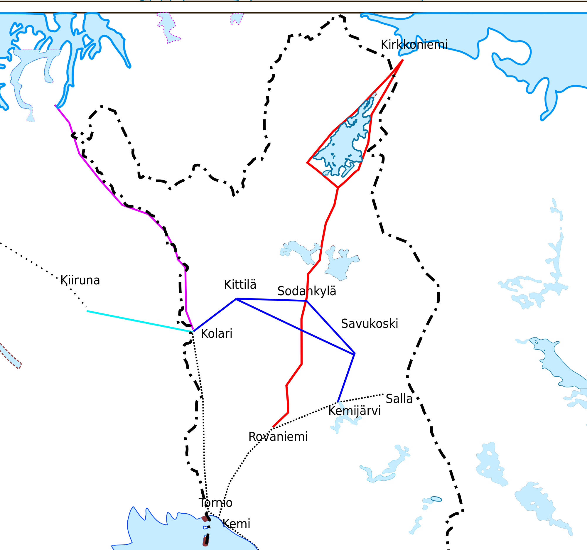 Arctic Rail Routes